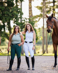 Willow Equestrian Luxe Breech Hunter Green