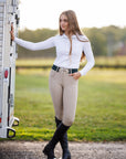 Willow Equestrian Breeze Classic Show Shirt White