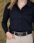 Breeze Pro Blouse Black