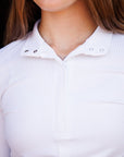 Willow Equestrian Breeze Classic Show Shirt White
