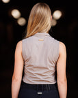 Willow Equestrian Breeze Sleeveless Convertible Sun Shirt Mocha