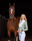 Willow Equestrian Breeze Show Shirt Sage