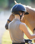 Willow Equestrian Breeze Sleeveless Convertible Sun Shirt Mocha