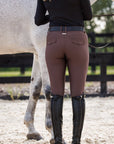Training Breech Chocolate Sparkle Logo