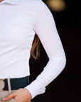 Willow Equestrian Breeze Classic Show Shirt White