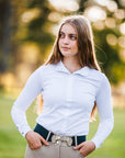 Willow Equestrian Breeze Classic Show Shirt White