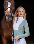 Willow Equestrian Breeze Show Shirt Sage