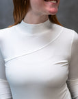 Willow Equestrian Ribbed Mock Neck Shirt