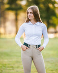 Willow Equestrian Breeze Classic Show Shirt White