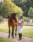 Willow Equestrian Breeze Short Sleeve Show Shirt Mocha