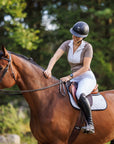 Willow Equestrian Breeze Short Sleeve Show Shirt Mocha