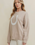 The Lucky Sweater Beige