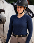 Breeze Long Sleeve Tee Navy