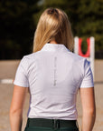 Willow Equestrian Breeze Short Sleeve Show Shirt White