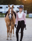 Willow Equestrian Breeze Show Shirt Rose