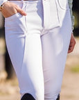 Willow Equestrian Training Breech White
