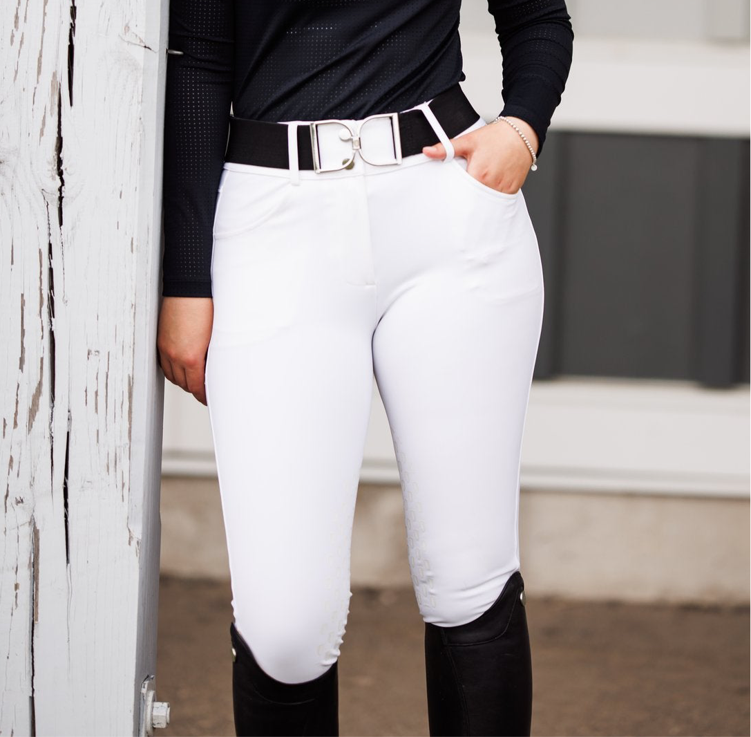 Willow Equestrian Show Breech White