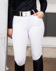 Willow Equestrian Show Breech White