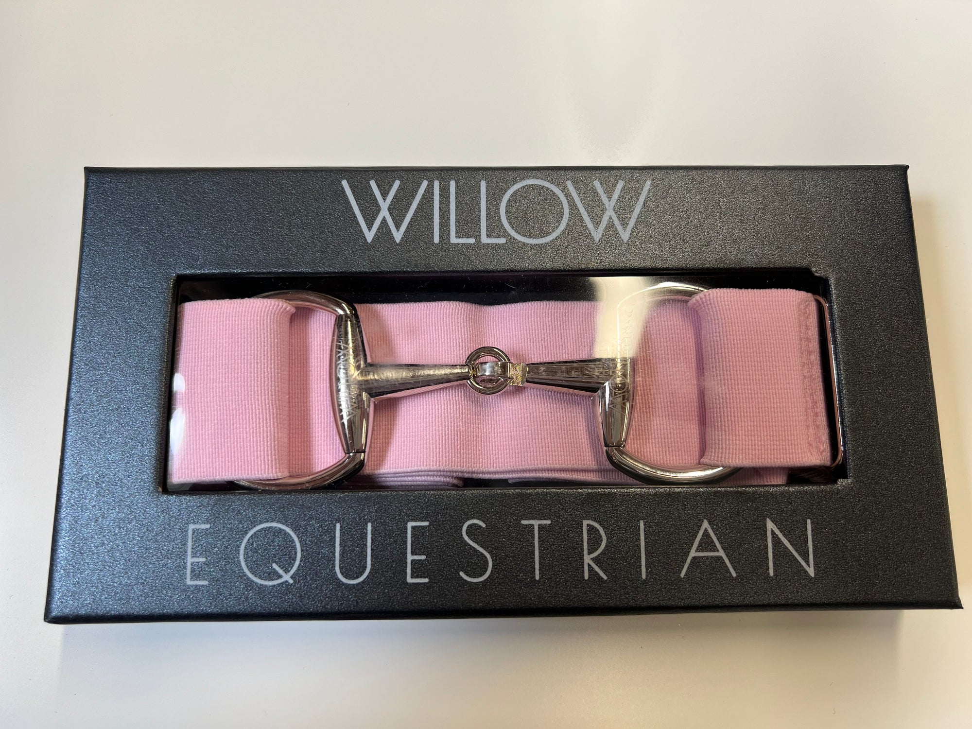 Willow Equestrian Logo Snaffle Bit Belt 1.5&quot;