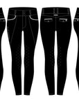 Training Breech Black Limited Edition Knee Patch