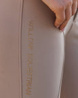 Willow Equestrian Training Breech Sparkle Logo Edition Tan
