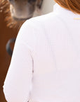 Willow Equestrian Breeze Convertible Sun Shirt White