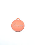 Engraved Rose Gold Small Blanket Tag