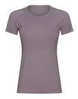 Willow Equestrian Seamless Short Sleeve Tee Shirt Mauve