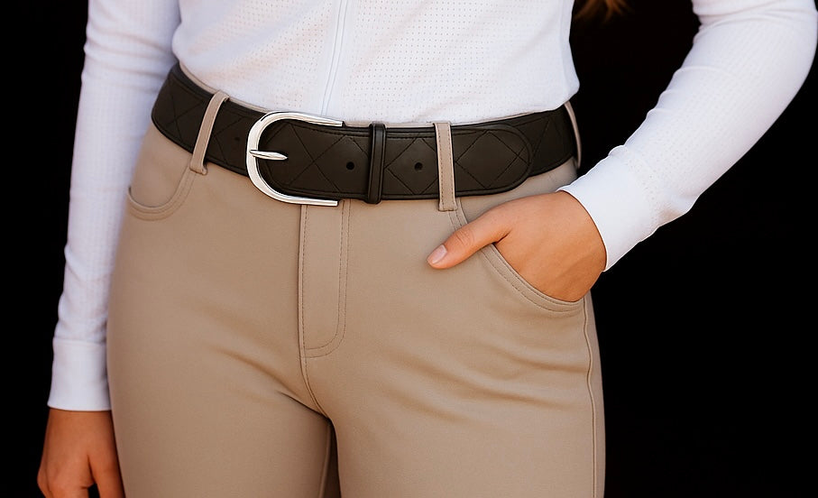 Willow Equestrian Quilted Belt