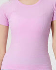 Willow Equestrian Seamless Short Sleeve Tee Shirt Cotton Candy