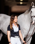Willow Equestrian Luxe Short Sleeve Show Shirt