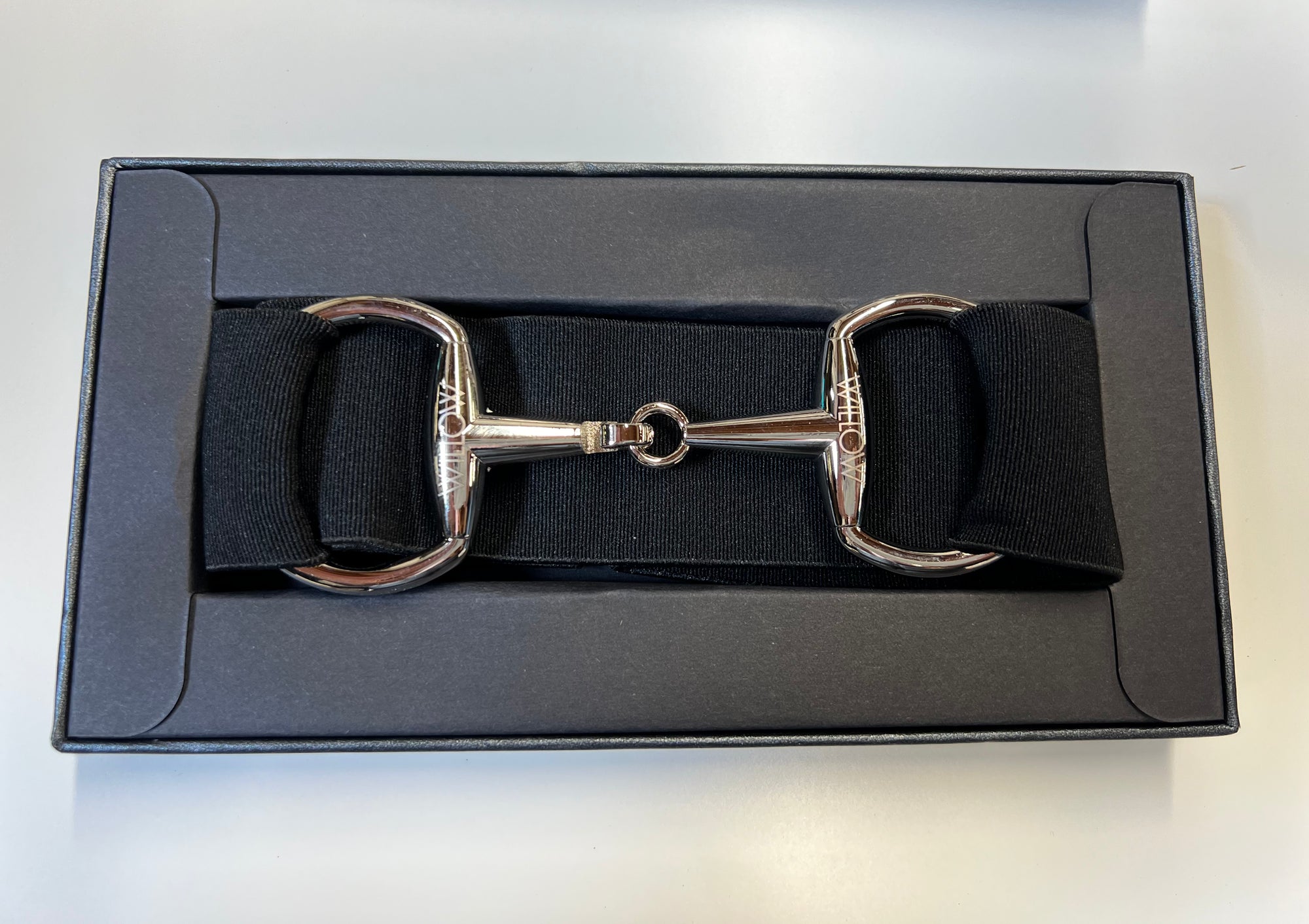 Willow Equestrian Logo Snaffle Bit Belt 1.5"