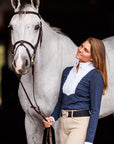 Willow Equestrian Breeze Show Shirt Navy