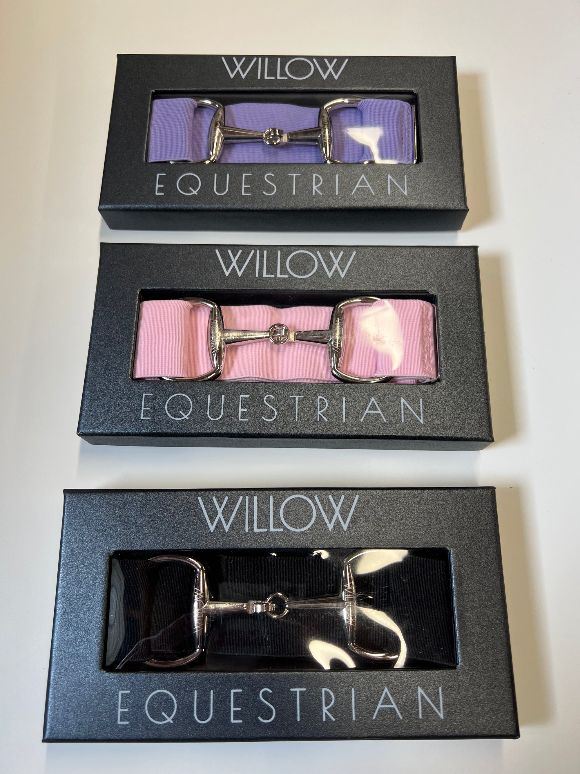 Willow Equestrian Logo Snaffle Bit Belt 1.5"
