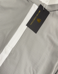 Willow Equestrian Breeze Classic Show Shirt Grey/White