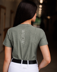 Breeze Tee Dusty Olive
