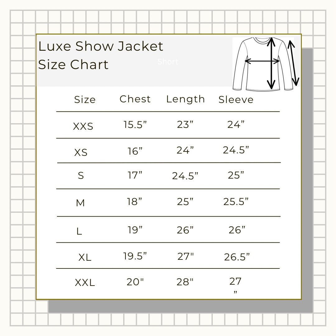 Willow Equestrian Luxe Show Jacket Hunter Green