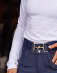 Willow Equestrian Training Breech Navy