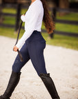Willow Equestrian Training Breech Navy