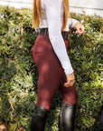 Willow Equestrian Training Breech Burgundy