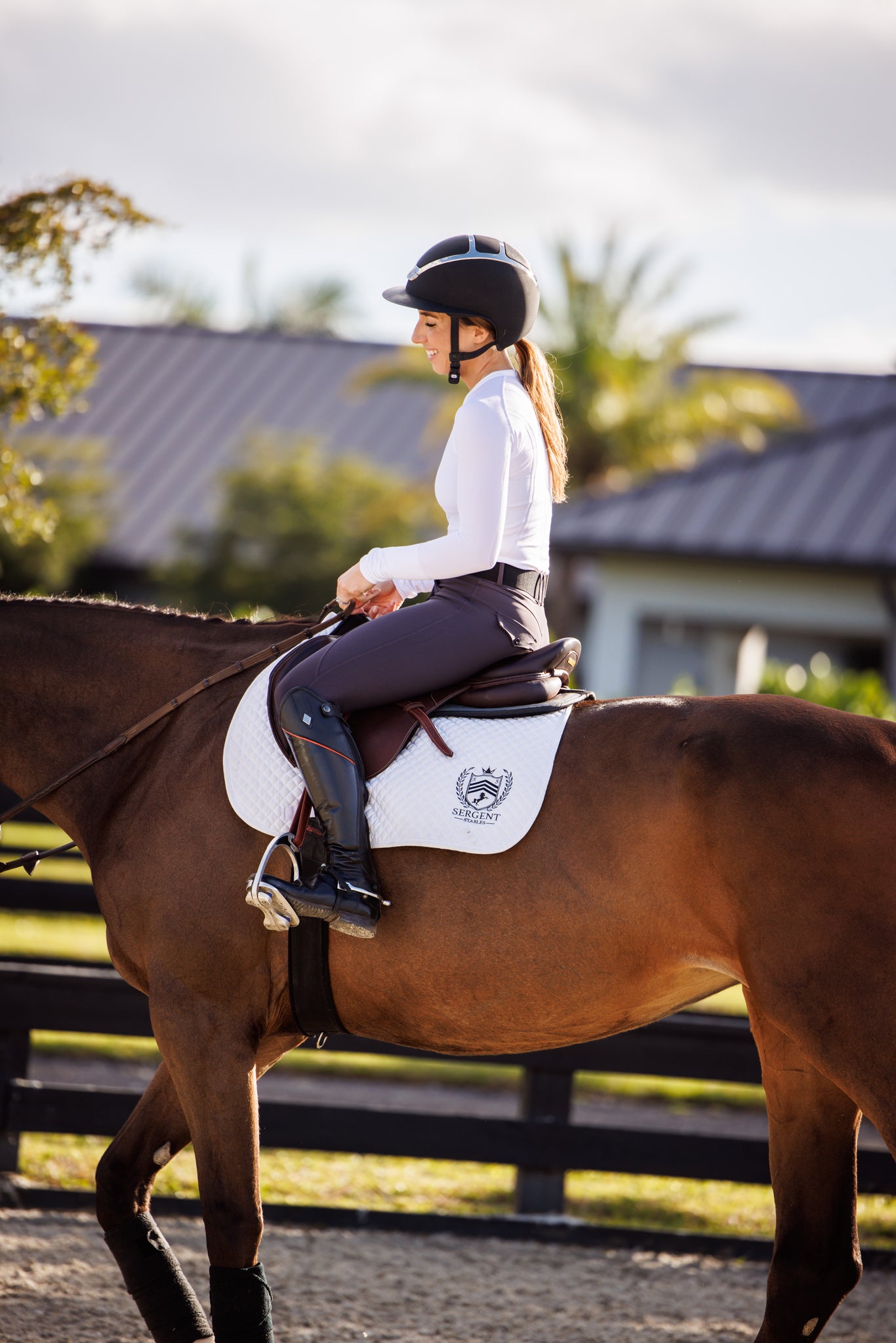 Willow Equestrian Training Breech Grey