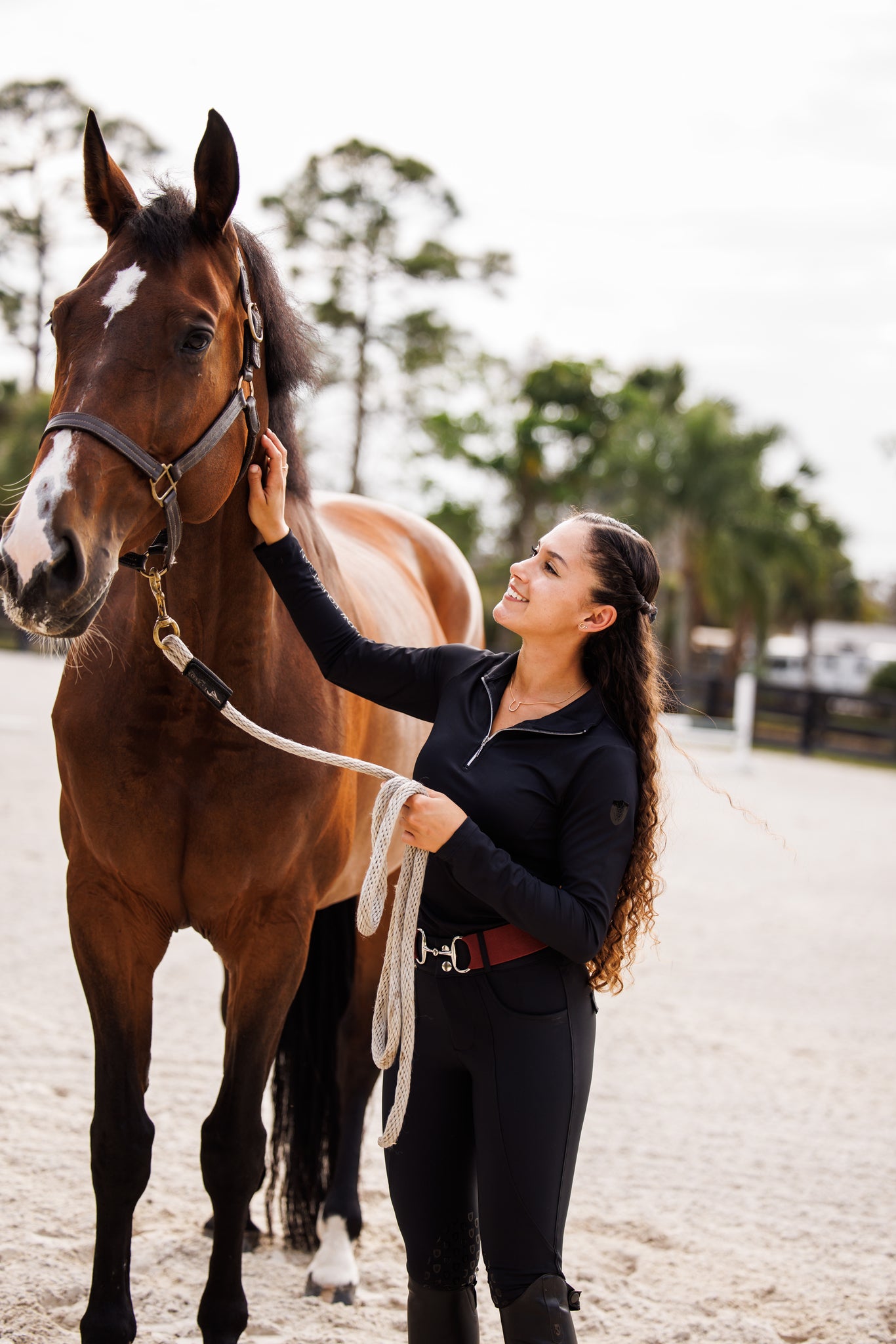 Willow Equestrian Training Breech Black