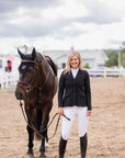 Willow Equestrian Luxe Show Jacket Black