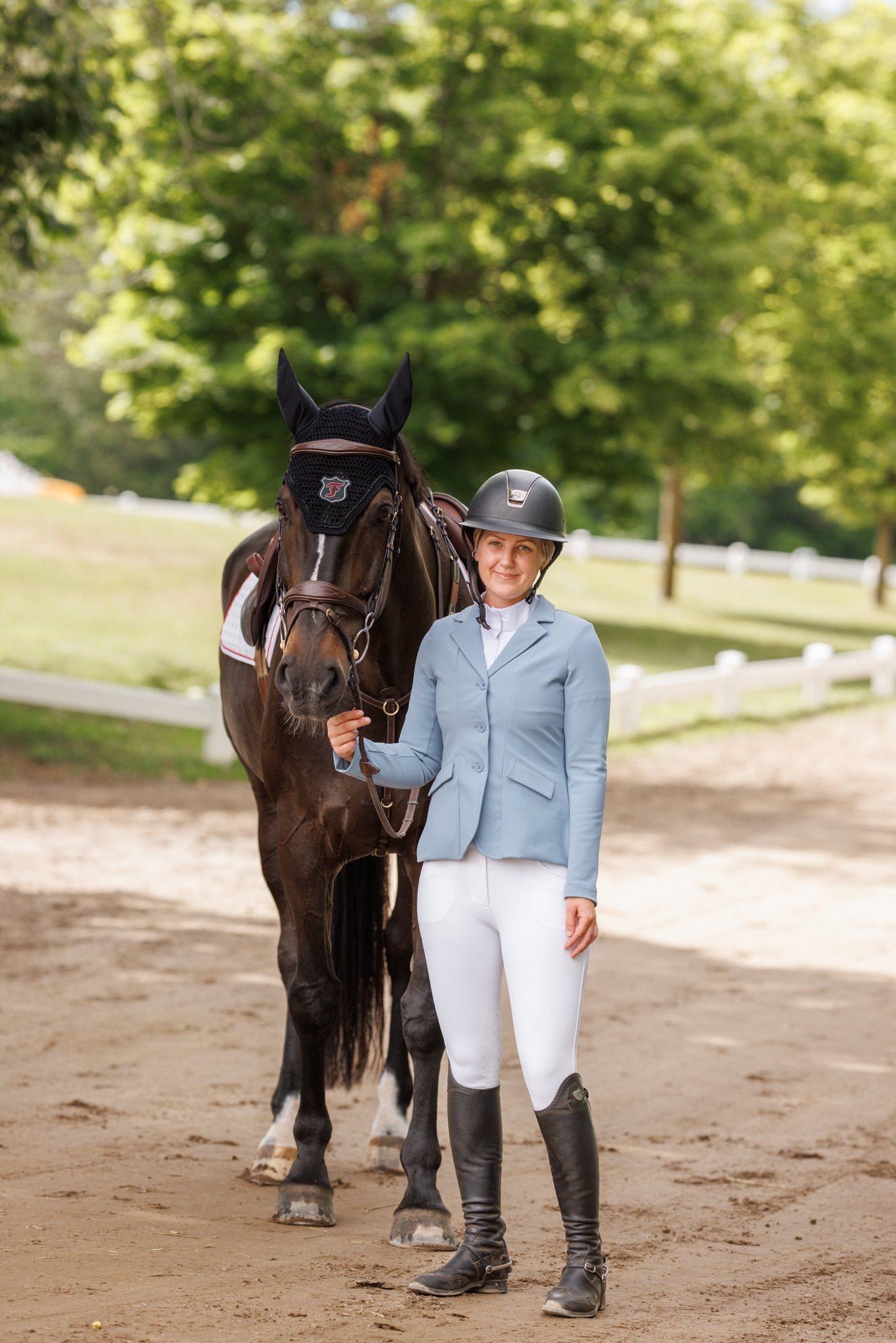 Willow Equestrian Show Breech White