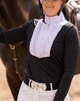 Willow Equestrian Breeze Show Shirt Black