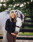 Training Breech Chocolate Sparkle Logo