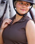 Breeze Sleeveless Sun Shirt Chocolate
