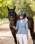 Willow Equestrian Luxe Show Jacket French Blue
