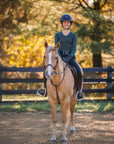 Willow Equestrian Seamless Long Sleeve Shirt Hunter Green