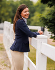 Willow Equestrian Luxe Show Jacket Navy